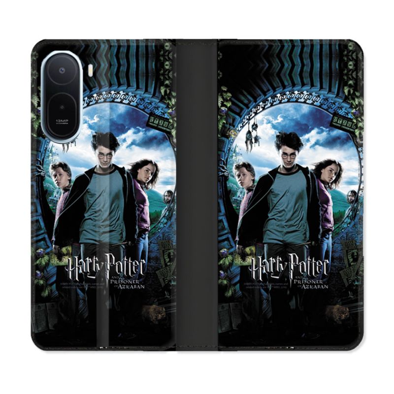 Housse Cuir Portefeuille Pour Xiaomi Redmi A7 Pro Harry Potter Azkaban