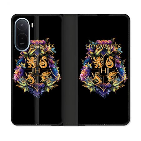 Housse Cuir Portefeuille Pour Xiaomi Redmi A7 Pro Harry Potter Hogwarts