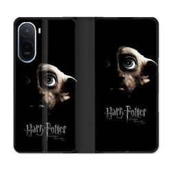 Housse Cuir Portefeuille Pour Xiaomi Redmi A7 Pro Harry Potter Hollows Dobby