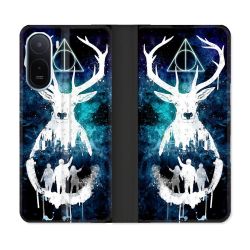 Housse Cuir Portefeuille Pour Xiaomi Redmi A7 Pro Harry Potter Patronome