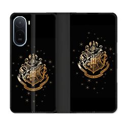 Housse Cuir Portefeuille Pour Xiaomi Redmi A7 Pro Harry Potter Poudlard