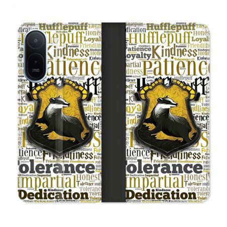 Housse Cuir Portefeuille Pour Xiaomi Redmi A7 Pro Harry Potter Poursouffle