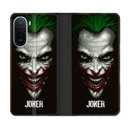 Housse Cuir Portefeuille Pour Xiaomi Redmi A7 Pro Joker Noir