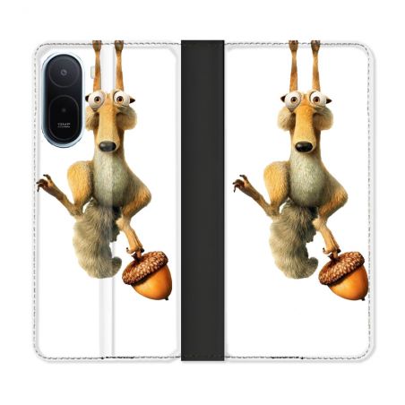Housse Cuir Portefeuille Pour Xiaomi Redmi A7 Pro L'âge de Glace Scratch Suspendu