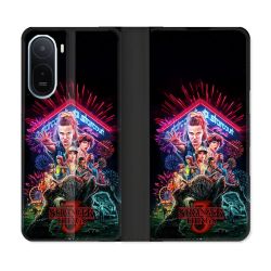 Housse Cuir Portefeuille Pour Xiaomi Redmi A7 Pro Stranger Things Affiche 3