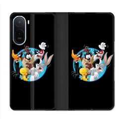Housse Cuir Portefeuille Pour Xiaomi Redmi A7 Pro Looney Tunes