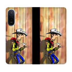 Housse Cuir Portefeuille Pour Xiaomi Redmi A7 Pro Lucky Luke