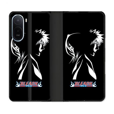 Housse Cuir Portefeuille Pour Xiaomi Redmi A7 Pro Manga Bleach Duo