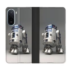 Housse Cuir Portefeuille Pour Xiaomi Redmi A7 Pro Star Wars - R2D2