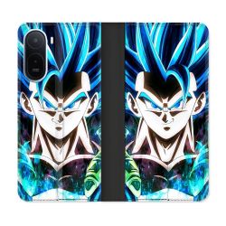 Housse Cuir Portefeuille Pour Xiaomi Redmi A7 Pro Manga Dragon Ball Gogeta Visage