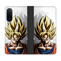 Housse Cuir Portefeuille Pour Xiaomi Redmi A7 Pro Manga Dragon Ball Sangoku Portrait