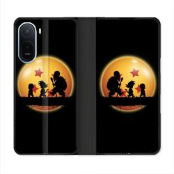 Housse Cuir Portefeuille Pour Xiaomi Redmi A7 Pro Manga Dragon Ball Vintage