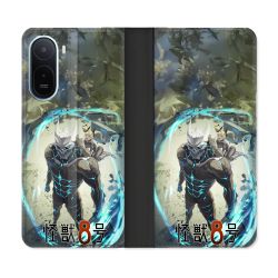 Housse Cuir Portefeuille Pour Xiaomi Redmi A7 Pro Manga Kaiju N° 8 Kafka Hibino