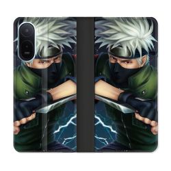 Housse Cuir Portefeuille Pour Xiaomi Redmi A7 Pro Manga Naruto Kakashi