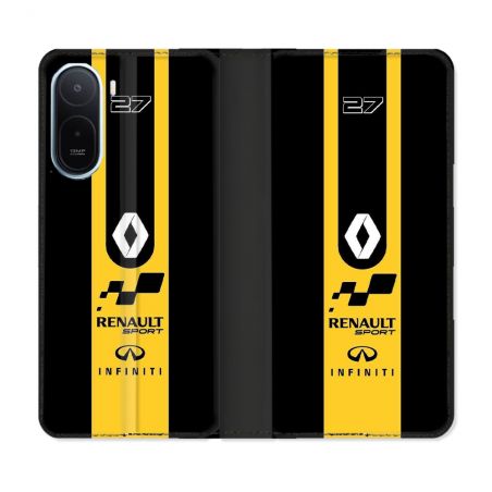 Housse Cuir Portefeuille Pour Xiaomi Redmi A7 Pro Renault
