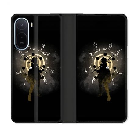 Housse Cuir Portefeuille Pour Xiaomi Redmi A7 Pro Manga Naruto Sage