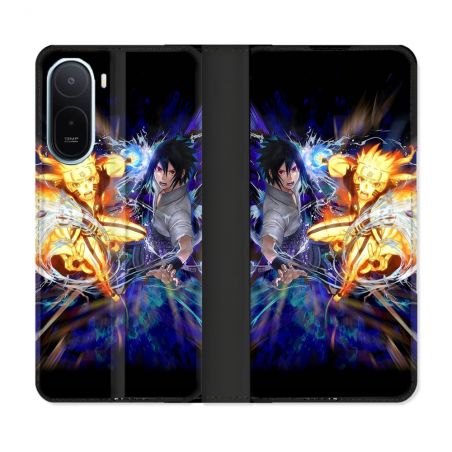 Housse Cuir Portefeuille Pour Xiaomi Redmi A7 Pro Manga Naruto VS