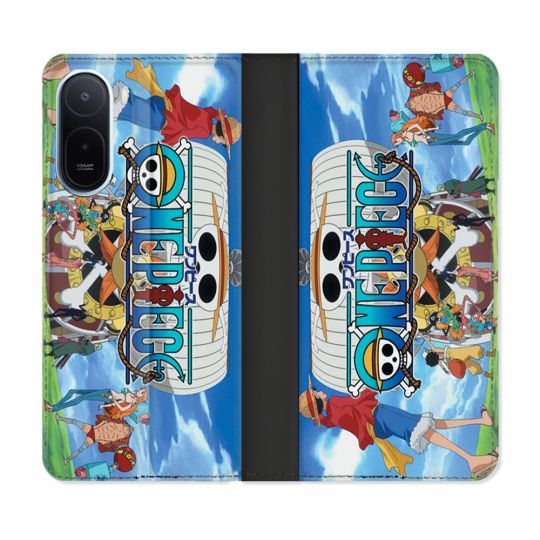 Housse Cuir Portefeuille Pour Xiaomi Redmi A7 Pro Manga One Piece Sunny