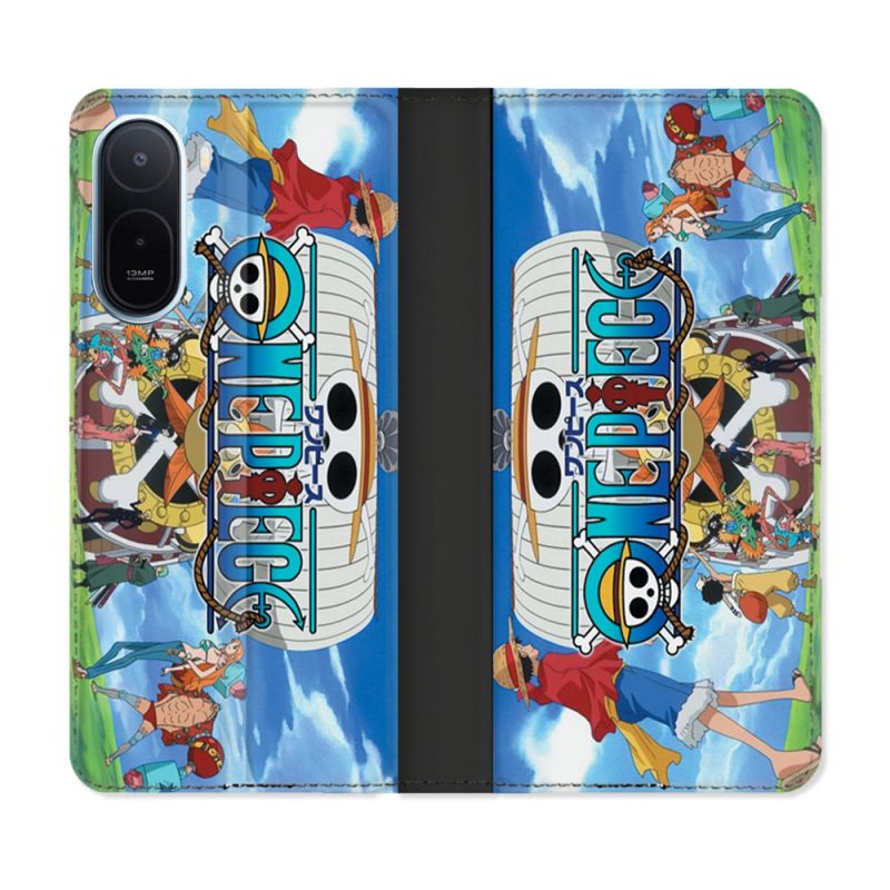 Housse Cuir Portefeuille Pour Xiaomi Redmi A7 Pro Manga One Piece Sunny