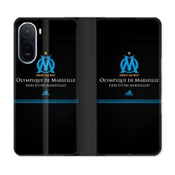 Housse Cuir Portefeuille Pour Xiaomi Redmi A7 Pro Olympique Marseille OM Fier etre Marseillais