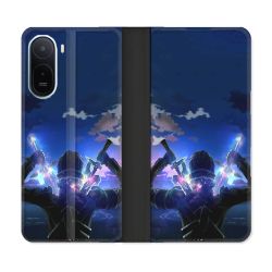 Housse Cuir Portefeuille Pour Xiaomi Redmi A7 Pro Manga SAO sword Art Online Epee