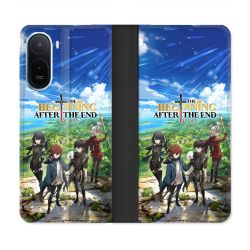 Housse Cuir Portefeuille Pour Xiaomi Redmi A7 Pro Manga The Beginning After The End Affiche