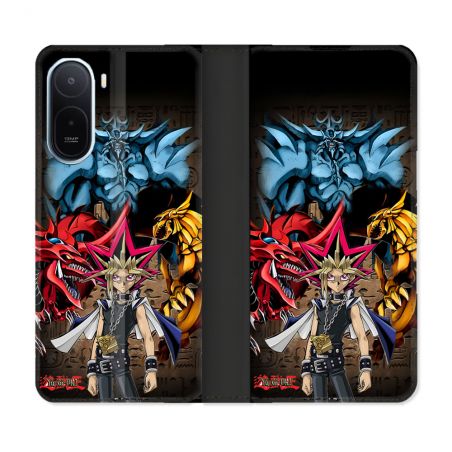 Housse Cuir Portefeuille Pour Xiaomi Redmi A7 Pro Manga Yu Gi Oh