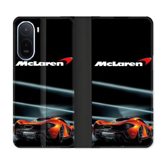 Housse Cuir Portefeuille Pour Xiaomi Redmi A7 Pro Mc Laren