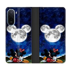 Housse Cuir Portefeuille Pour Xiaomi Redmi A7 Pro Mickey Minnie