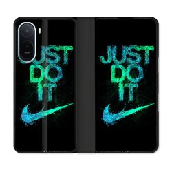 Housse Cuir Portefeuille Pour Xiaomi Redmi A7 Pro Nike Just Do It