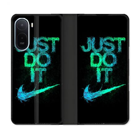 Housse Cuir Portefeuille Pour Xiaomi Redmi A7 Pro Nike Just Do It