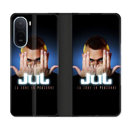 Housse Cuir Portefeuille Pour Xiaomi Redmi A7 Pro Musique Jul Signe