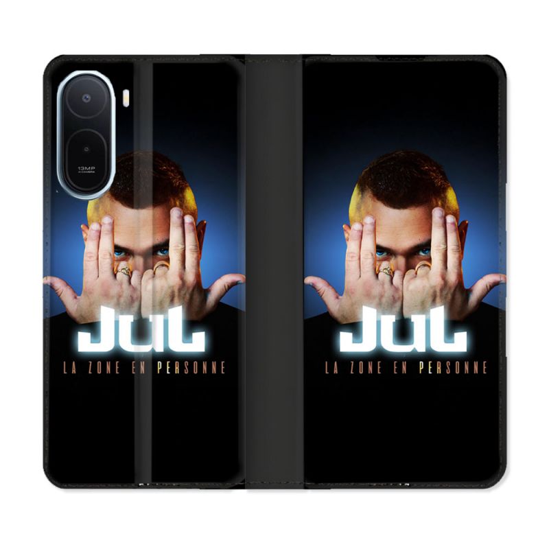 Housse Cuir Portefeuille Pour Xiaomi Redmi A7 Pro Musique Jul Signe
