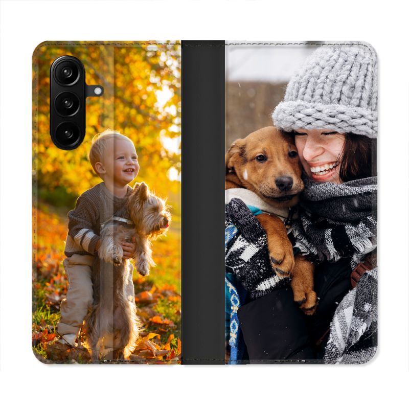 Housse Cuir Portefeuille Personnalisée Pour Samsung Galaxy A37 5G