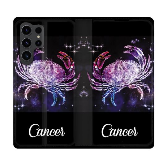Coque Renforcée Pour Samsung Galaxy S23 Ultra Signe Zodiaque 2 Cancer