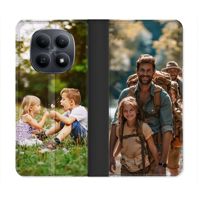 Housse Cuir Portefeuille Personnalisée Xiaomi Redmi Note 15 4G / 5G