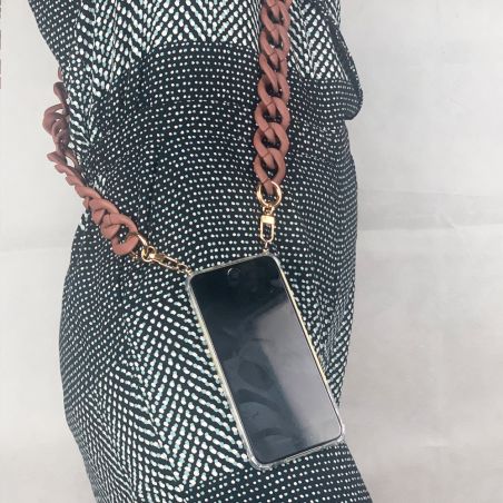 Coque Pour Honor 600 Smart 5G avec Lanière Cordon Anneaux Bordeau