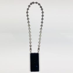 Coque Pour Honor 600 Smart 5G avec Lanière Cordon Bijou Trèfle Argent