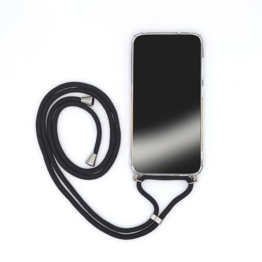 Coque Pour Honor 600 Smart 5G avec Lanière Cordon Noir