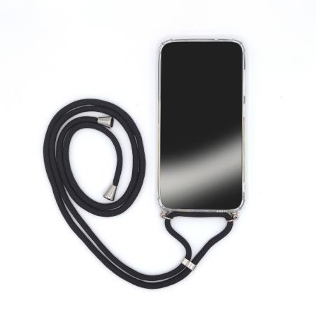 Coque Pour Honor 600 Smart 5G avec Lanière Cordon Noir