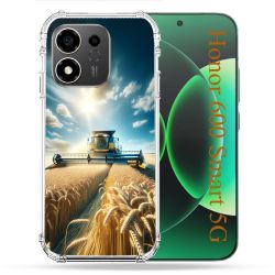 Coque Renforcée Pour Honor 600 Smart 5G Agriculture Moissonneuse Blé