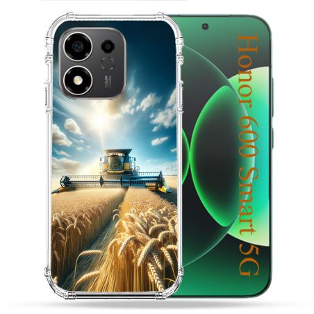 Coque Renforcée Pour Honor 600 Smart 5G Agriculture Moissonneuse Blé