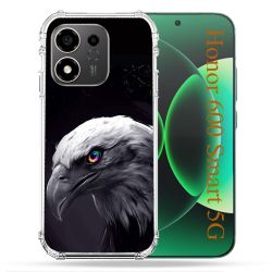 Coque Renforcée Pour Honor 600 Smart 5G Animal Aigle Royal Noir