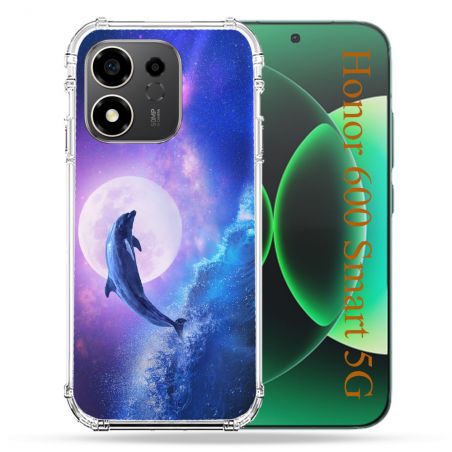 Coque Renforcée Pour Honor 600 Smart 5G Animal Dauphin Vague