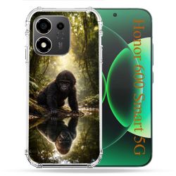 Coque Renforcée Pour Honor 600 Smart 5G Animal Gorille Reflet