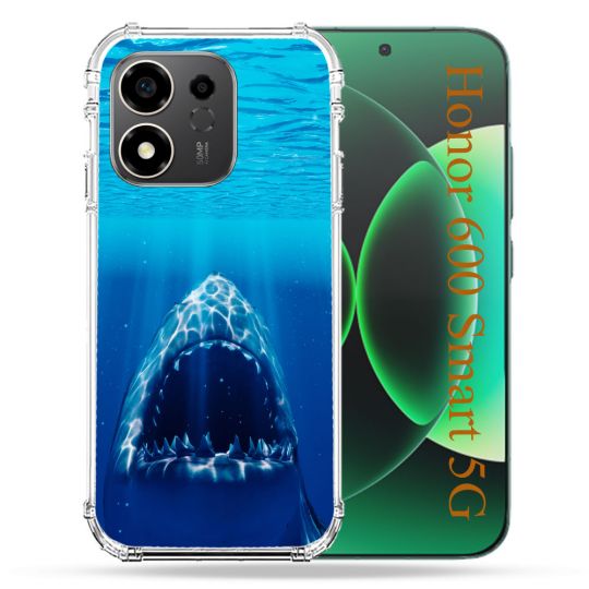 Coque Renforcée Pour Honor 600 Smart 5G Animal Requin Dent