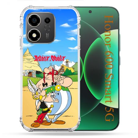Coque Renforcée Pour Honor 600 Smart 5G Astérix Obélix Color