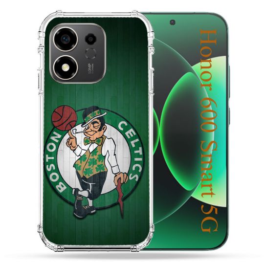 Coque Renforcée Pour Honor 600 Smart 5G Basket Boston Celtics