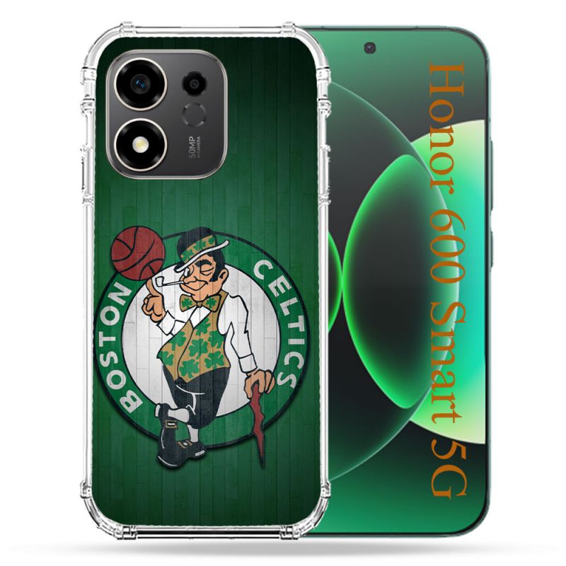 Coque Renforcée Pour Honor 600 Smart 5G Basket Boston Celtics