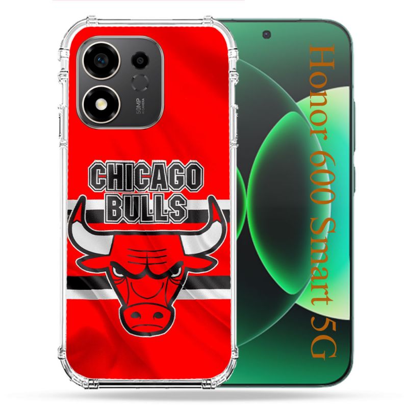Coque Renforcée Pour Honor 600 Smart 5G Basket Chicago Bulls